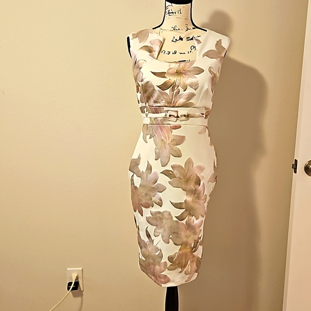 Floral dress- mid length